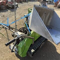 【福岡県みやま市】ジャンク　大橋 GS120G 樹木粉砕機 エンジン シュレッダー チッパー 粉砕機 ウッドチッパー 13.5馬力の画像