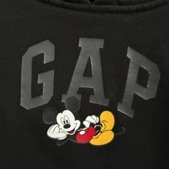 GAP 裏起毛　パーカー　ミッキー　100cmの画像