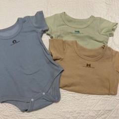 【お譲り先決定】西松屋ベビー肌着セット8枚 70cmの画像