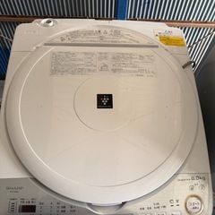 SHARP 洗濯機8kgの画像