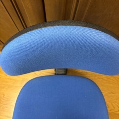 学習イス　ブルーの画像