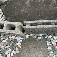 コンクリートブロック20個以上の画像