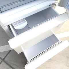 アクア AQUA ノンフロン冷凍冷蔵庫 AQR-27M(W) 272L 2021年製 ホワイト 3ドア 右開き 取扱説明書付 幅600mm 一人暮らし E1EY1701の画像