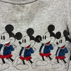 GAP ミッキー　裏起毛　トレーナー　90cmの画像