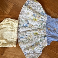 70cmベビー服2枚の画像