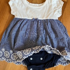 70cmベビー服2枚の画像