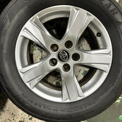 取引き中)新しいタイヤアルファード30純正タイヤホイール付きの画像