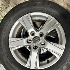 取引き中)新しいタイヤアルファード30純正タイヤホイール付きの画像