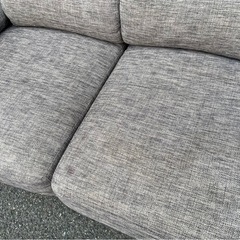 ◆早い方優先!! 2人用ソファー 　ブラウンの画像