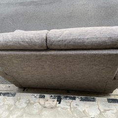 ◆早い方優先!! 2人用ソファー 　ブラウンの画像