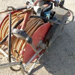 農機具　丸山セット動噴　巻き取り機付き　の画像