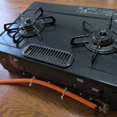 Paloma ガスコンロ（中古・清潔）ホース付きの画像