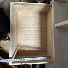 0円　テレビ台　白　収納付きの画像