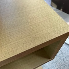 A2512-032 おしゃれなオープンシェルフ　キズ汚れ有りの画像