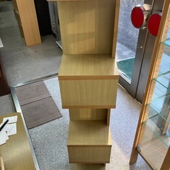 A2512-032 おしゃれなオープンシェルフ　キズ汚れ有りの画像