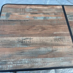 アイリス フォールディングテーブル　120 キャンプ用品の画像