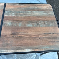 アイリス フォールディングテーブル　120 キャンプ用品の画像