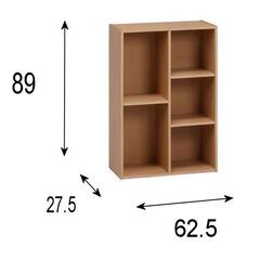 フリーボックス　マルチ収納ラック　本棚 収納　CDラック、DVDラック、シェルフ、カラーボックス、オープンラックの画像