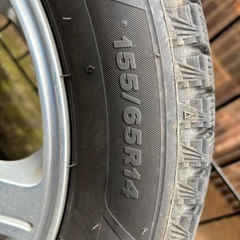 ブリヂストンVRX3  ホイール付きスタッドレスタイヤの画像