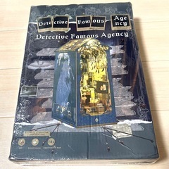 美しい書斎　ブックヌック　ゴシックハウス　ドールハウス　ミニチュアハウス　手作りキットセット　クラフトキットの画像