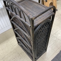 籐4段チェストの画像