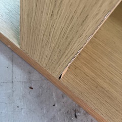 A2512-033 おしゃれなオープンシェルフ　キズ汚れ有りの画像