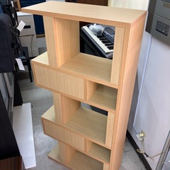 A2512-033 おしゃれなオープンシェルフ　キズ汚れ有りの画像