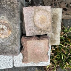 コンクリートブロック20個以上　中・小の画像