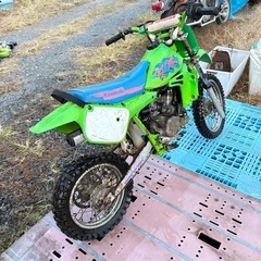 KAWASAKI kx60 不動　社外チャンバー付の画像