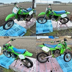 KAWASAKI kx60 不動　社外チャンバー付の画像