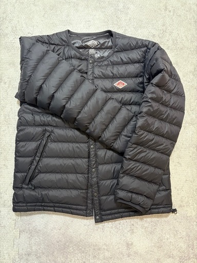 【DANTON】メンズインナーダウン　黒