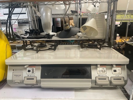 【中古】店長オススメ　2口ガスコンロ　2022年製【E1202IL】