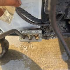  【福岡県みやま市】共立 前進・後進付き ラジコン動力噴霧器 DRS75VD セル付き ディーゼルエンジン 動噴 自動巻取りの画像