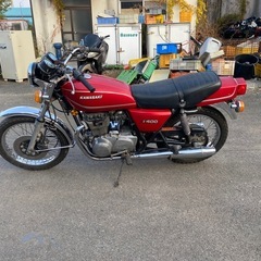 カワサキ　Z400 2気筒　国内物　書付　実動　ベース　K4の画像