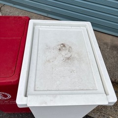 ゴミ箱2個　中古の画像