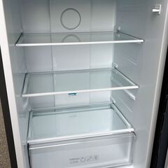 ㉖【税込み】2024年製 TCL 186L 2ドア 冷蔵庫 P186BFN グレー 大容量冷凍室【PayPay使えます】の画像