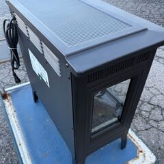  QVCジャパン　暖炉型ファンヒーター  DFI-5010-01  3D炎テクノロジーの画像