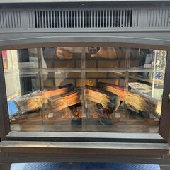  QVCジャパン　暖炉型ファンヒーター  DFI-5010-01  3D炎テクノロジーの画像