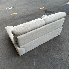 ソファ2名掛けグレーの画像