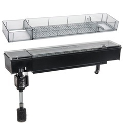 スリム型水槽とスリム上部式フィルターの画像