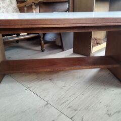 大理石柄 センターテーブル ローテーブル コーヒーテーブル 昭和レトロ ヴィンテージ家具　/TJ-2680 2Fの画像