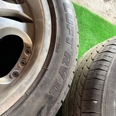 【アルファードにて使用】18インチタイヤホイールの画像