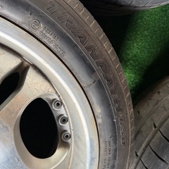 【アルファードにて使用】18インチタイヤホイールの画像