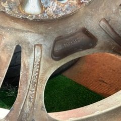 【アルファードにて使用】18インチタイヤホイールの画像