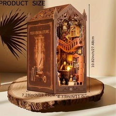 ミニチュアハウスキット　ドールハウス　MOFA BOOK STORE 魔法の家の画像