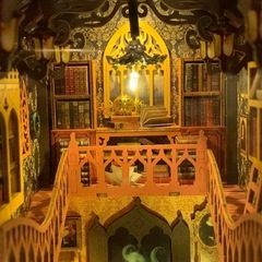 ミニチュアハウスキット　ドールハウス　MOFA BOOK STORE 魔法の家の画像