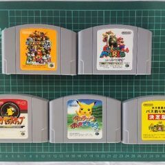 🍓 NINTENDO64 ゲームソフト 5本セットの画像