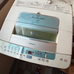 日立　洗濯機の画像