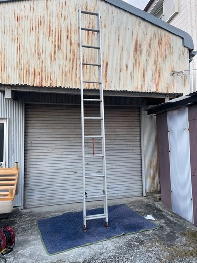 アルインコ　2連ハシゴ　最大長7000mm GD-7600X