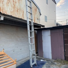 アルインコ　2連ハシゴ　最大長7000mm GD-7600Xの画像